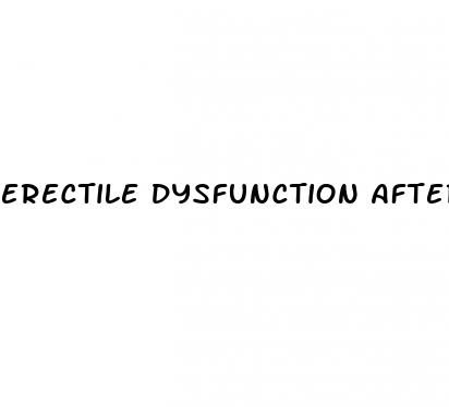 erectile dysfunction after heart surgery