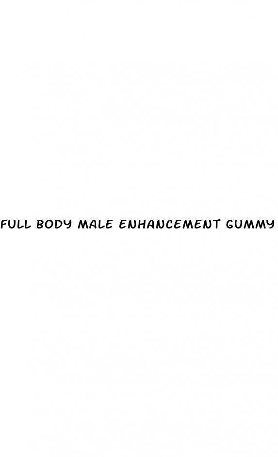 full body male enhancement gummy