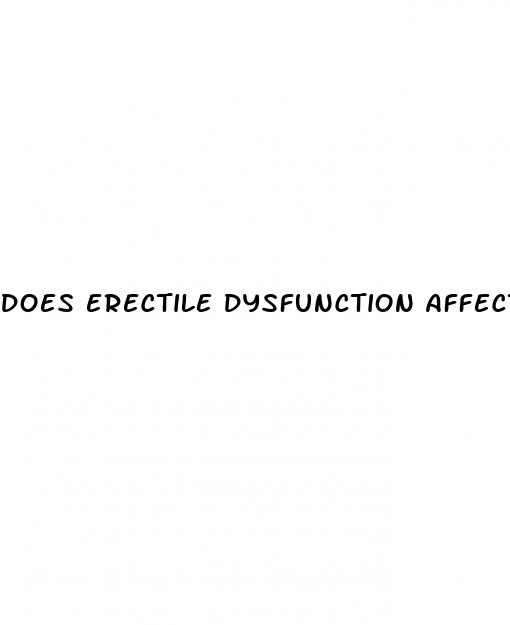 does erectile dysfunction affect libido