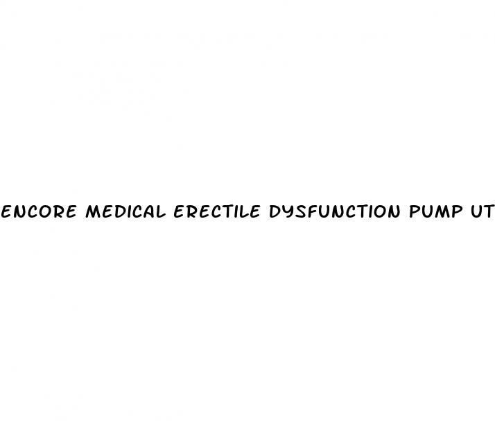 encore medical erectile dysfunction pump utube