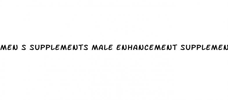 men s supplements male enhancement supplements