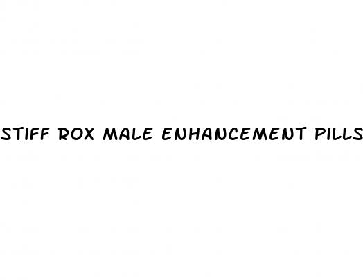 stiff rox male enhancement pills