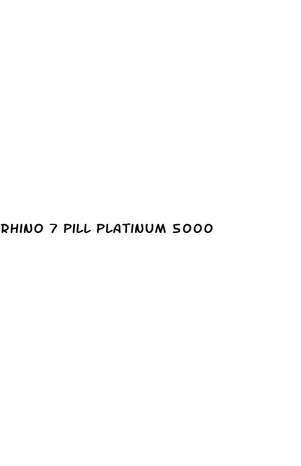 rhino 7 pill platinum 5000