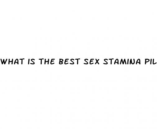 what is the best sex stamina pill