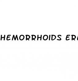 hemorrhoids erectile dysfunction