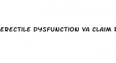 erectile dysfunction va claim rating