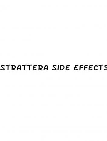 strattera side effects erectile dysfunction