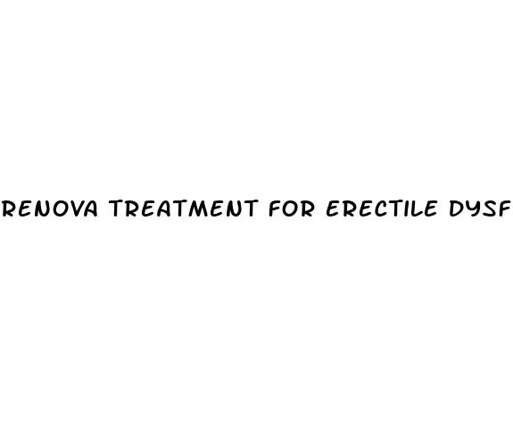 renova treatment for erectile dysfunction