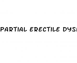 partial erectile dysfunction with premature ejaculation