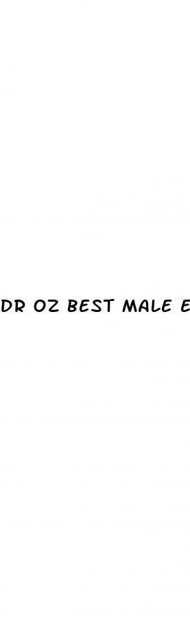 dr oz best male enhancement