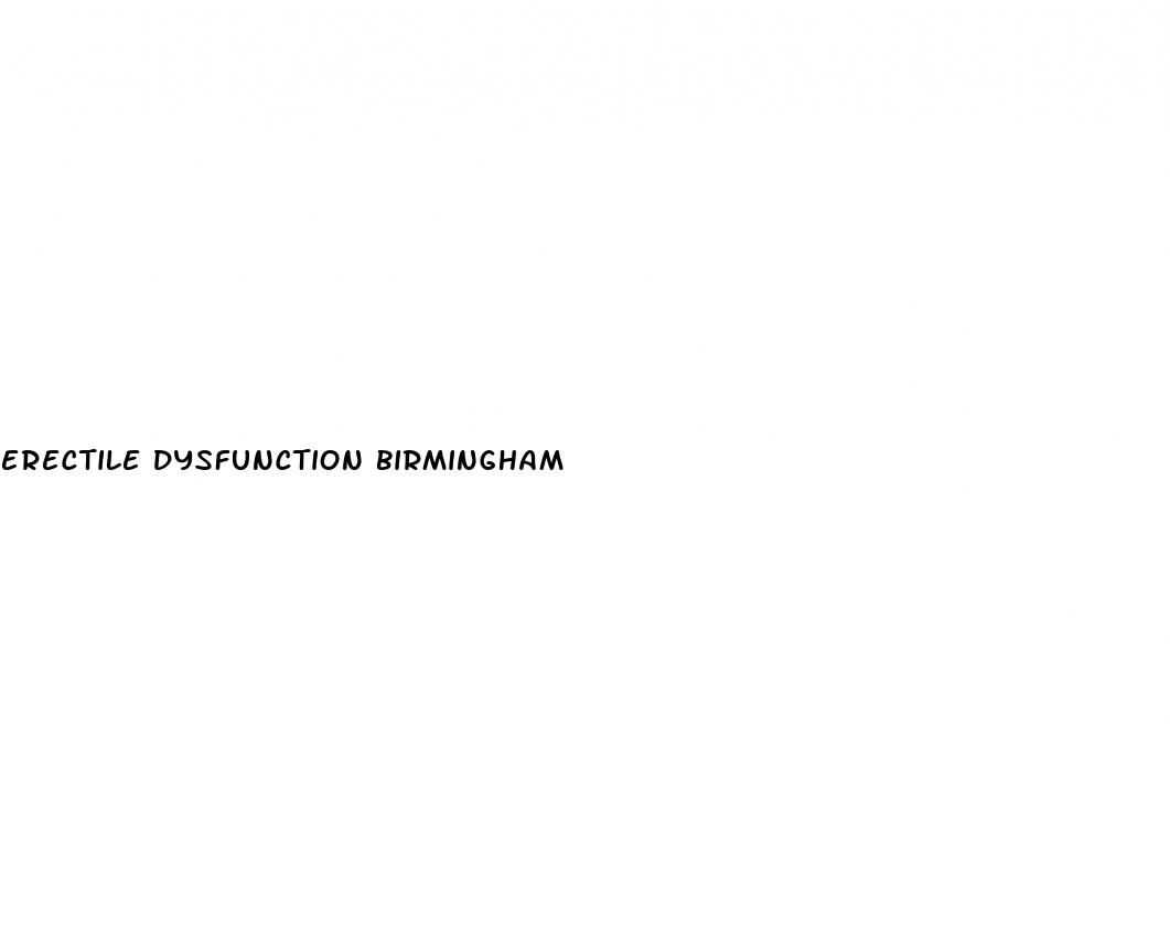 erectile dysfunction birmingham