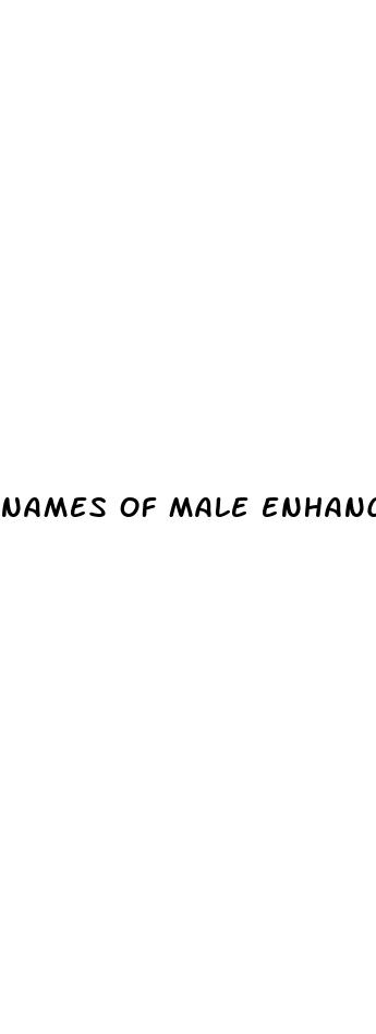 names of male enhancement supplements