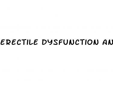 erectile dysfunction and social anxiety