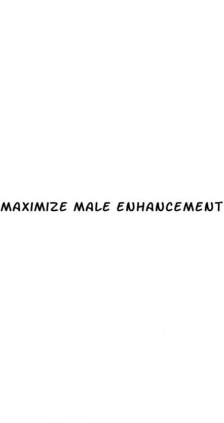 maximize male enhancement side effects