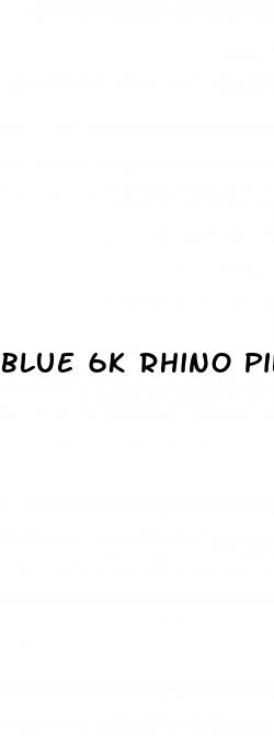 blue 6k rhino pill side effects