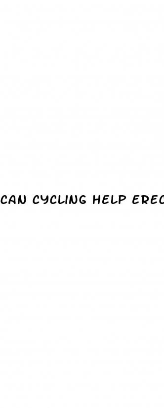 can cycling help erectile dysfunction