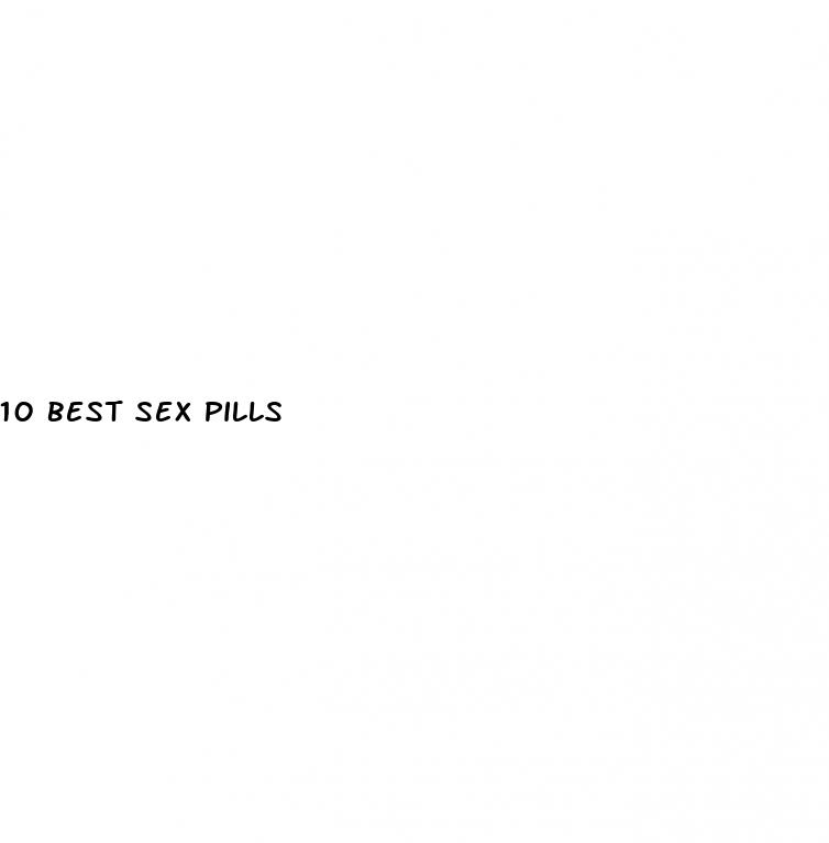 10 best sex pills