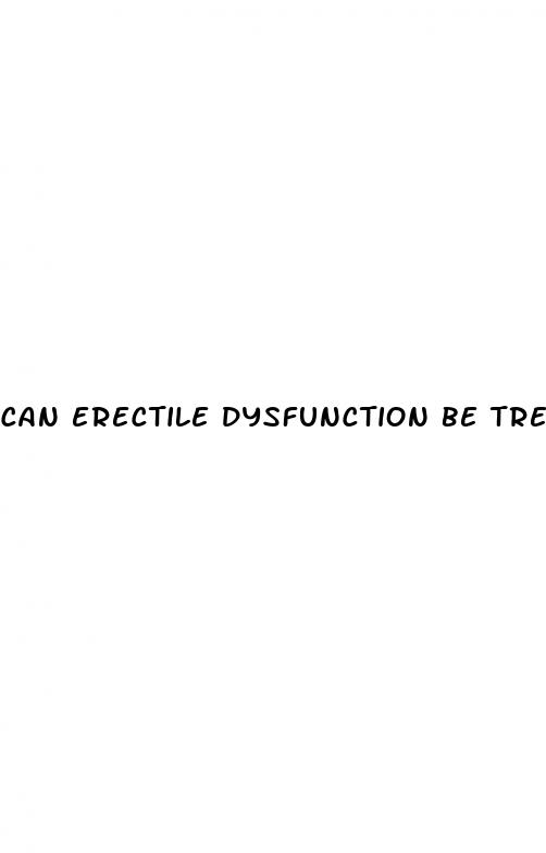 can erectile dysfunction be treated permanently