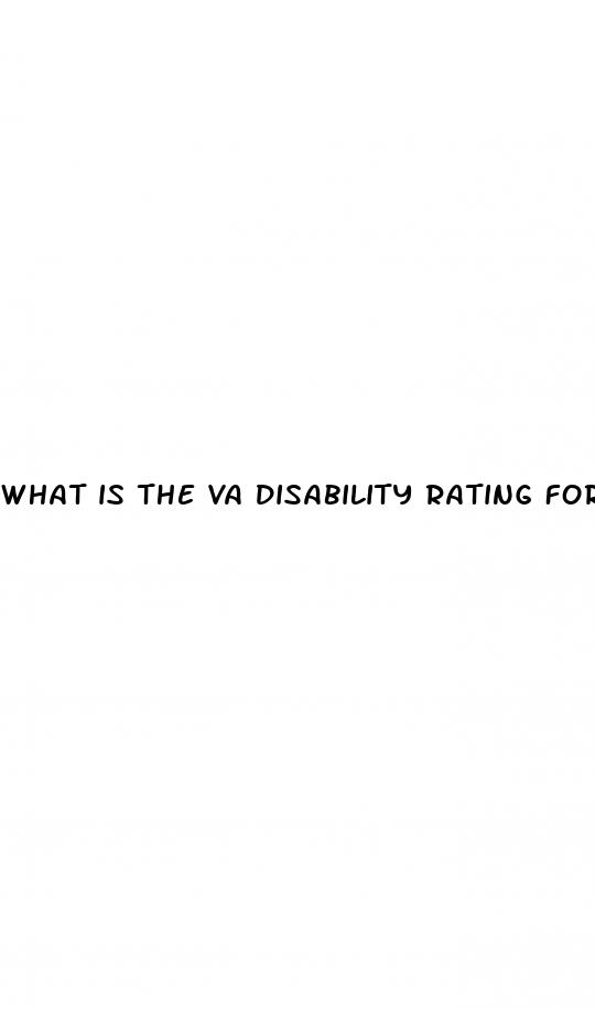 what is the va disability rating for erectile dysfunction