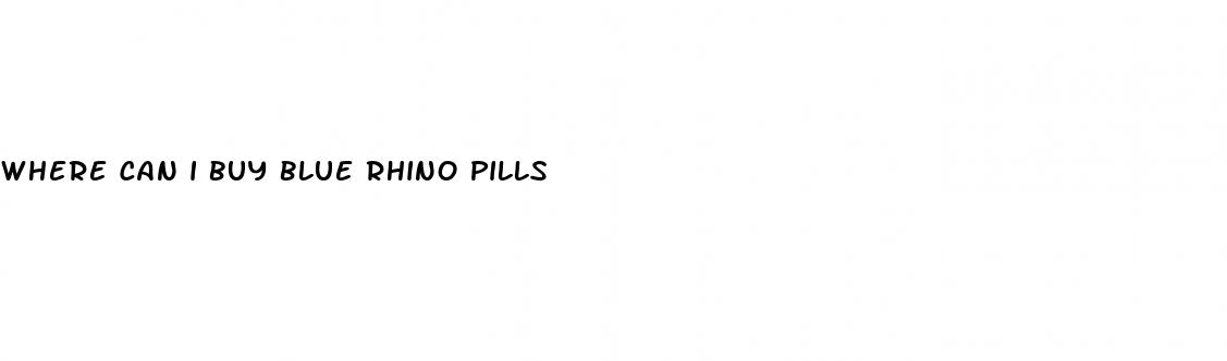 where can i buy blue rhino pills