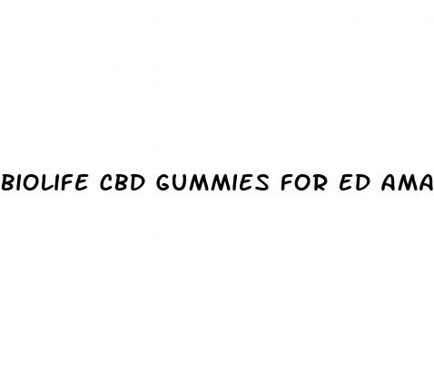 biolife cbd gummies for ed amazon