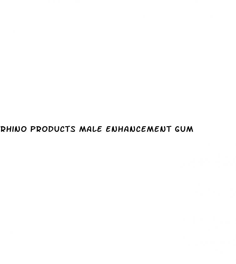 rhino products male enhancement gum