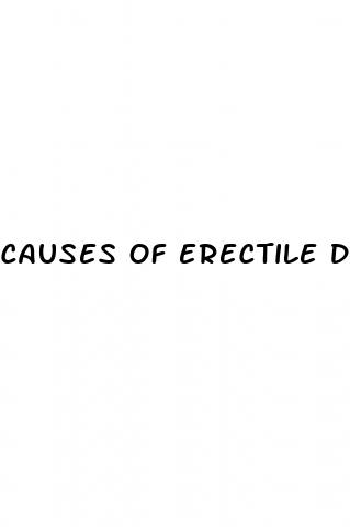 causes of erectile dysfunction in 30 year olds