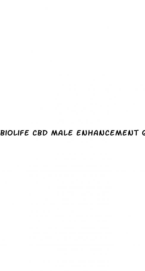 biolife cbd male enhancement gummies