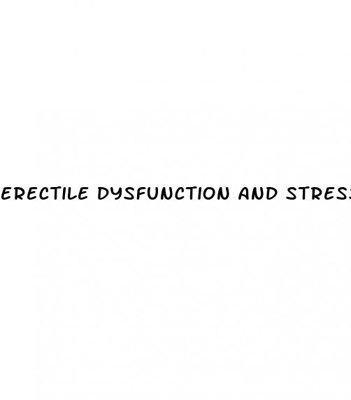 erectile dysfunction and stress urinary incontinence