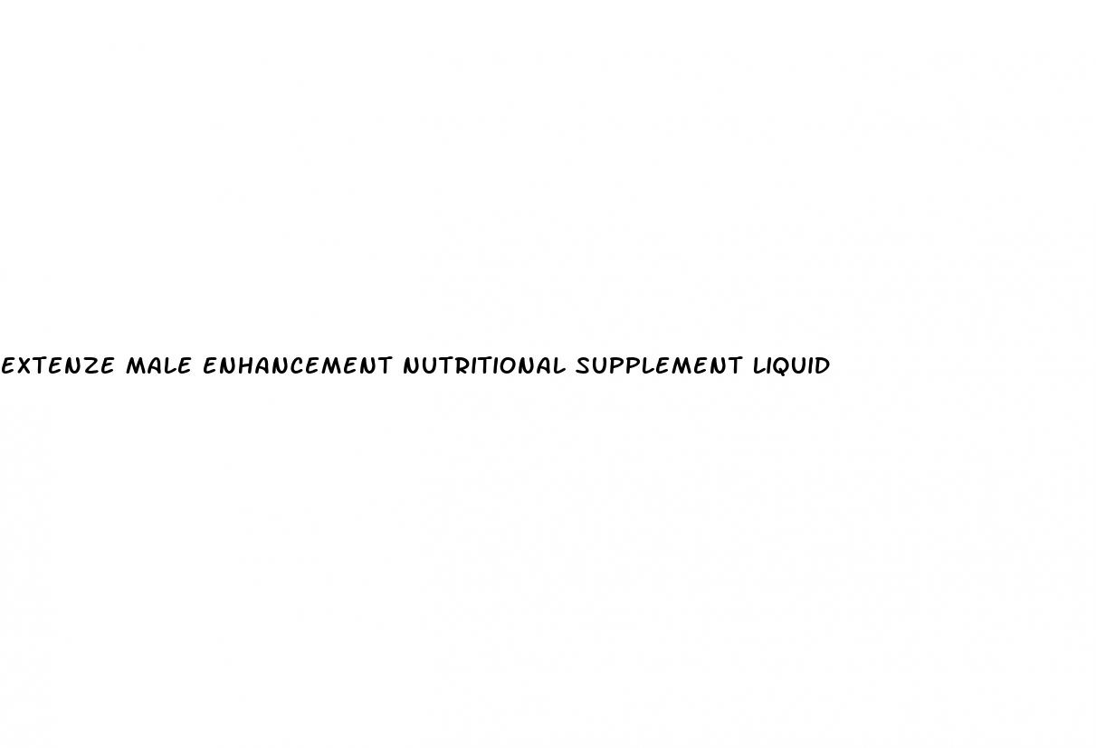 extenze male enhancement nutritional supplement liquid