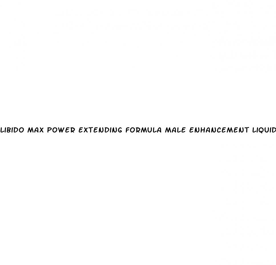 libido max power extending formula male enhancement liquid soft gels