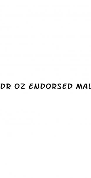 dr oz endorsed male enhancement