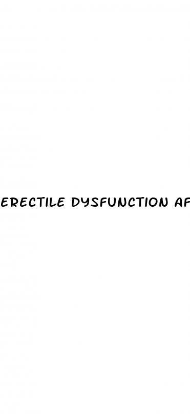 erectile dysfunction after radiation