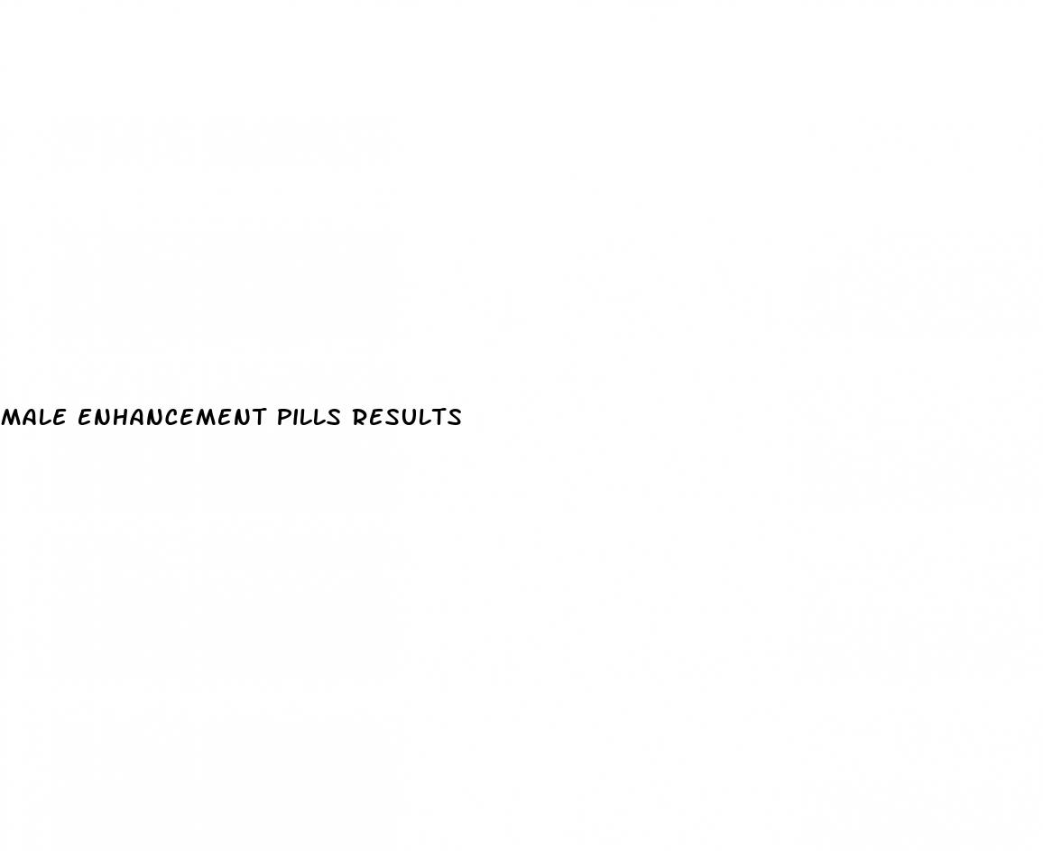 male enhancement pills results