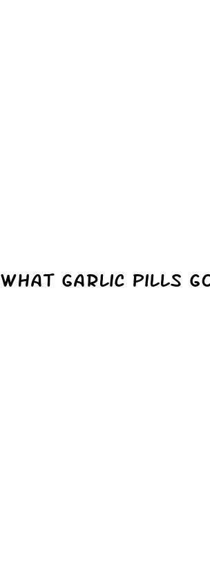 what garlic pills good for ed