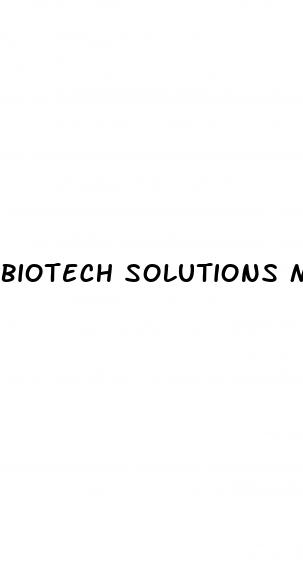 biotech solutions male enhancement