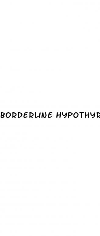 borderline hypothyroidism cause erectile dysfunction