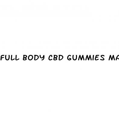 full body cbd gummies male enhancement