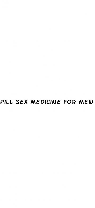 pill sex medicine for men