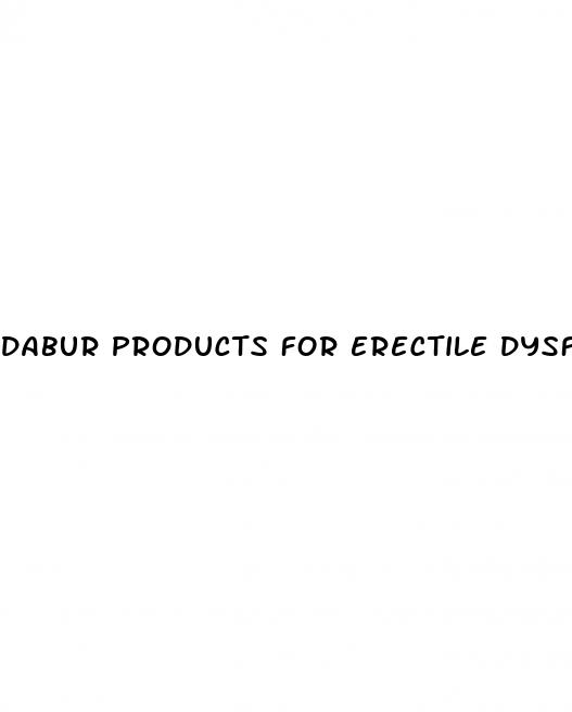 dabur products for erectile dysfunction