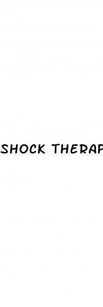 shock therapy for erectile dysfunction