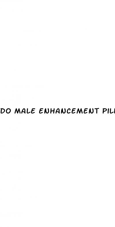 do male enhancement pills over the counter work