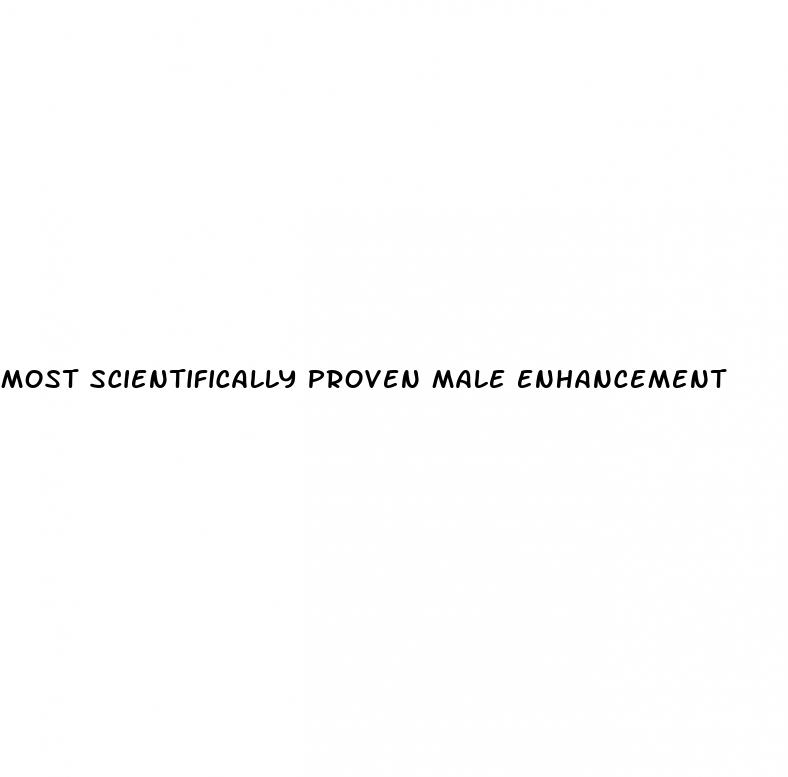 most scientifically proven male enhancement