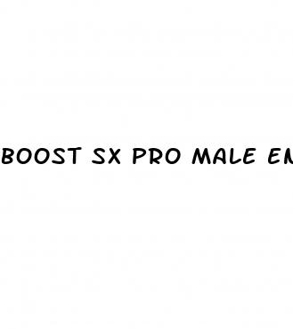 boost sx pro male enhancement