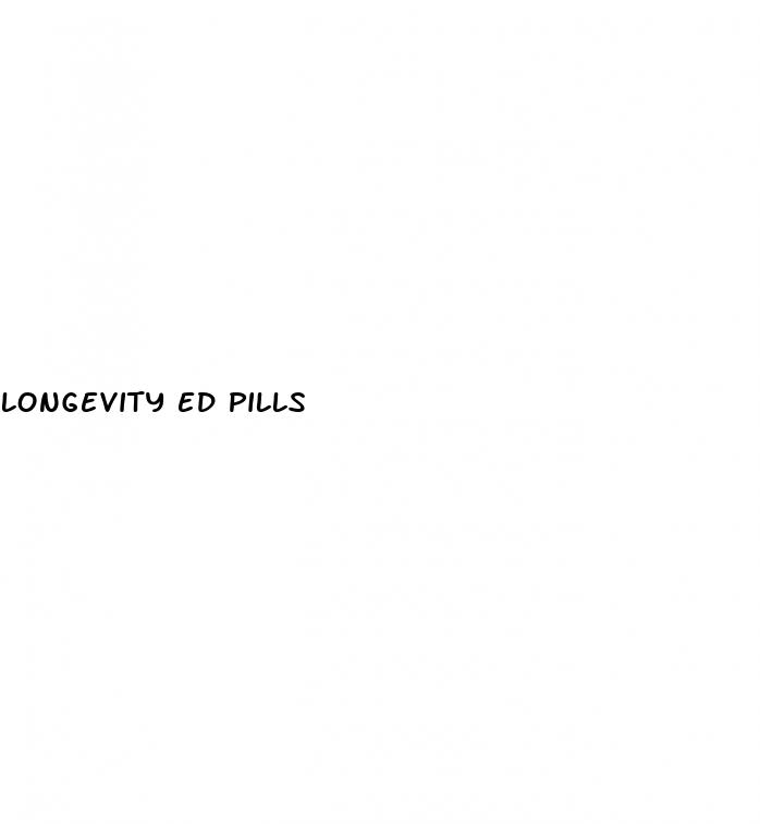 longevity ed pills