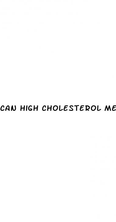 can high cholesterol medication cause erectile dysfunction