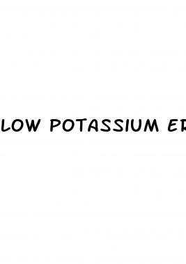 low potassium erectile dysfunction reddit