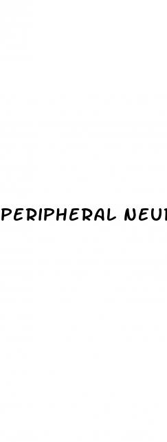 peripheral neuropathy and erectile dysfunction