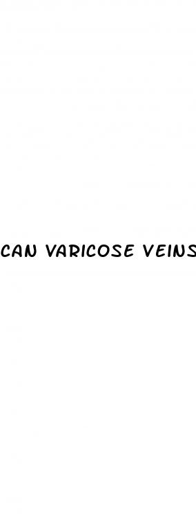 can varicose veins affect erectile dysfunction