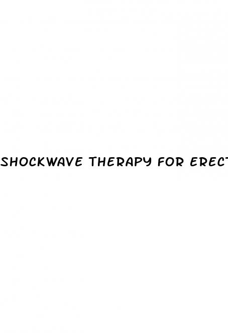 shockwave therapy for erectile dysfunction in domain